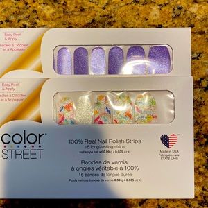 NWT Colorstreet glitter bundle!